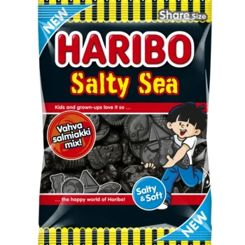 Haribo Karkit^Salmiakki Mix 170 G Salty Sea