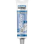 Onebond Liimat, Massat Ja Tasoitteet-Saniteettisilikoni 50 Ml, Kirkas