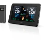 Hama Kodin Mittarit-Sääasema Premium, Värillinen LED-näyttö, USB-portti Puhelimen Lataukseen