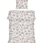 Kotikulta Vuodevaatteet-Satiinipussilakanasetti 150 X 210 Cm Kukkakeidas