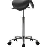 Eureka Huonekalut-Satulatuoli Mekanismilla Alfa Musta