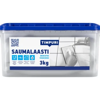Timpuri Liimat, Massat Ja Tasoitteet-Saumalaasti 3 Kg Harmaa Muoviastia