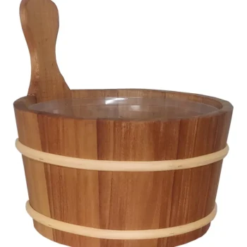 Saunia Saunatarvikkeet Ja -aineet-Saunakiulu 4 L Puu