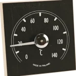 Saunia Saunatarvikkeet Ja -aineet-Saunamittari Musta