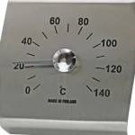 Saunia Saunatarvikkeet Ja -aineet-Saunamittari Ruostumaton Teräs