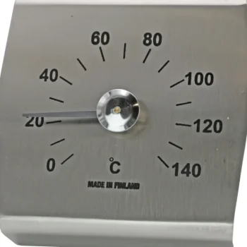 Saunia Saunatarvikkeet Ja -aineet-Saunamittari Ruostumaton Teräs