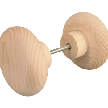 Pisla Pienrauta-Saunanoven Kahva Mäntyä, Pyöreä, u00d8 85 Mm