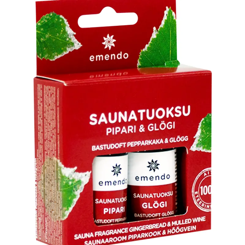 saunatuoksu-emendo-2-x-10-ml-p-EkAdkVpQ-0.webp Emendo Saunatarvikkeet Ja -aineet-Saunatuoksu 2 X 10 Ml Pipari & Glögi