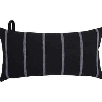 Kotikulta Kylpyhuone- Ja Saunatekstiilit-Saunatyyny 20 X 40 Cm Musta