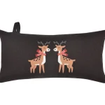 Kotikulta Kylpyhuone- Ja Saunatekstiilit-Saunatyyny 20 X 40 Cm Peurat