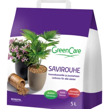 Greencare Sisäkukkien Ravinteet Ja Mullat-Savirouhe 5 L