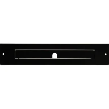 Pisla Kiuas- Ja Takkatarvikkeet-Savupellin Etusuoja 50S Musta