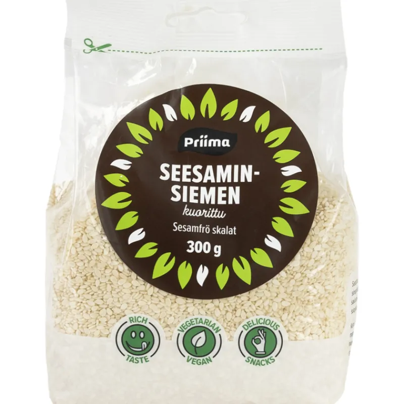seesaminsiemen-priima-300-g-ku-hCOlRecX-0.webp Priima Pähkinät Ja Kuivatut Hedelmät^Seesaminsiemen 300 G Kuorittu