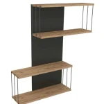 Chic Home Pienkalusteet-Seinähylly 65 X 19 X 96 Cm Daavid