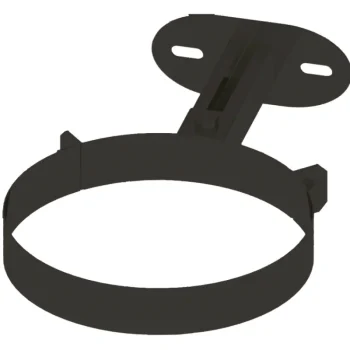 Pisla Kiuas- Ja Takkatarvikkeet-Seinäkiinnike Piippuun