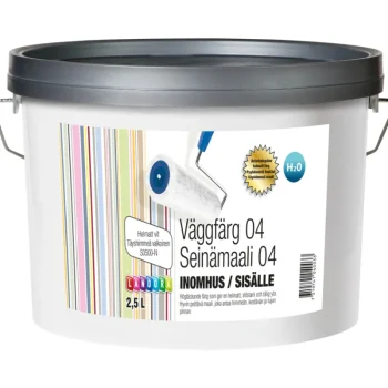 Landora Maalit-Seinämaali 04 2,5 L Valkoinen Himmeä