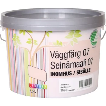 Landora Maalit-Seinämaali 07 2,5 L Antiikkiroosa