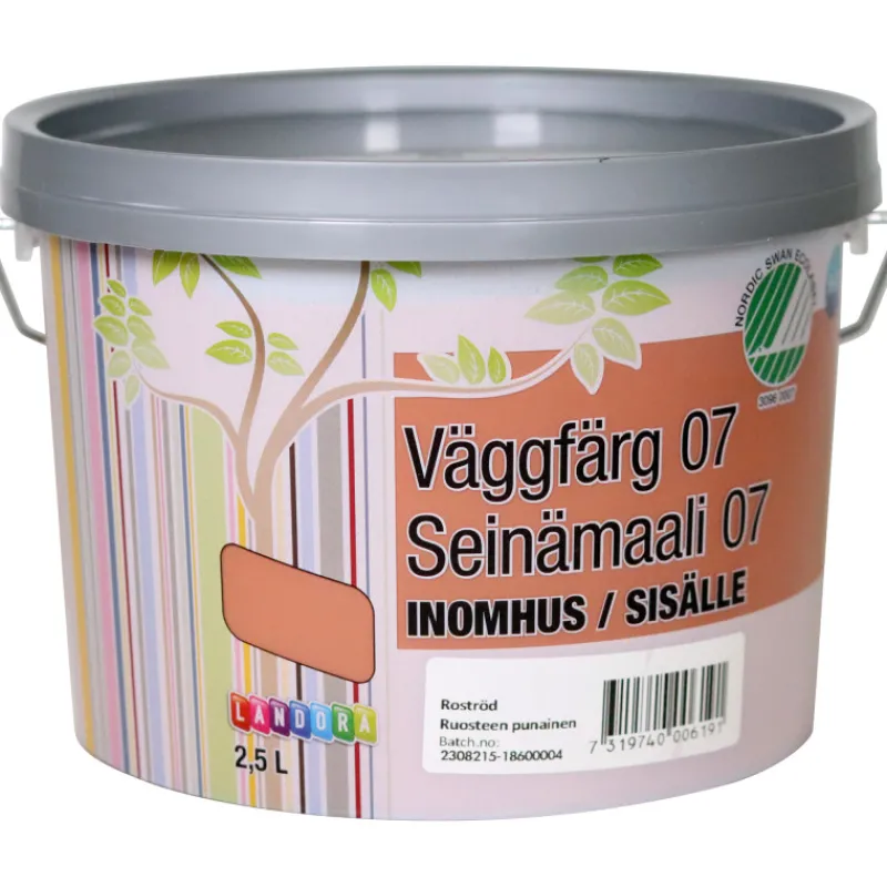 seinmaali-07-25-l-ruosteenpuna-znvASzQN-0.webp Landora Maalit-Seinämaali 07 2,5 L Ruosteenpunainen