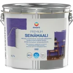 Eskaro Maalit-Seinämaali Premium Maalarinvalkoinen 2,7 L