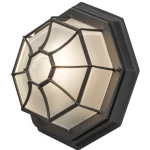 Konstsmide Ulkovalaisimet-Seinävalaisin 7091-750 Laura Musta