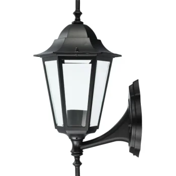 Airam Ulkovalaisimet-Seinävalaisin Kartano PR-A-U E27 Max 100 W Musta