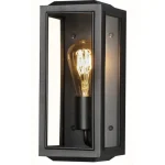 Konstsmide Ulkovalaisimet-Seinävalaisin Kosntsmide 7348-750 Carpi Musta