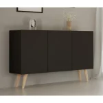 Kocot Huonekalut-Senkki 120 Cm Toronto Musta