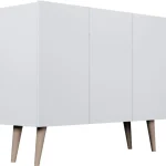 Kocot Huonekalut-Senkki 120 Cm Toronto Valkoinen