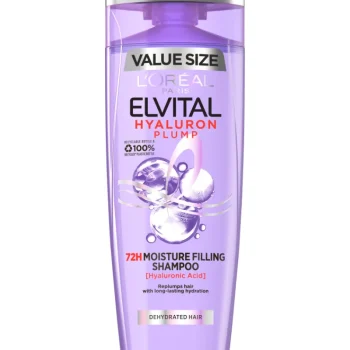 Loreal Elvital Shampoot Ja Hoitoaineet^Shampoo 400 Ml Hyaluron Plump