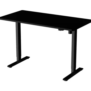 Lykke Huonekalut-Sähköpöytä 140 X 70 Cm M100 Musta