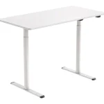 Lykke Huonekalut-Sähköpöytä 140 X 70 Cm Nordic Valkoinen