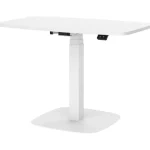 Lykke Huonekalut-Sähköpöytä 90 X 55 Cm L200 Valkoinen