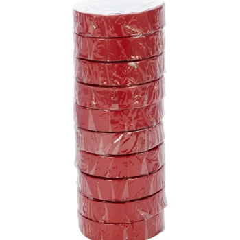 Teipit-Sähköteippi 15 Mm X 10 M Punainen