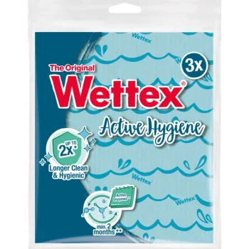 Wettex Siivousvälineet^Sieniliina 3 Kpl Active Hygiene