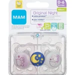 Ainu Vauvan Hoito^Silikonitutti 2 Kpl Night 0-6 Kk