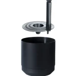 Orthex Sisäkukkaruukut-Säiliöruukku 30 Cm Musta