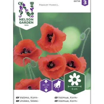 Nelson Garden Basic Kasvien Ja Nurmikonsiemenet-Silkkiunikko Siemen