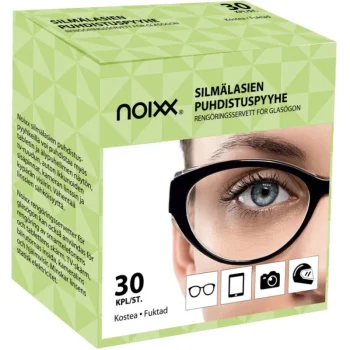 Noixx Aurinko- Ja Lukulasit^Silmälasien Puhdistuspyyhe , 30 Kpl