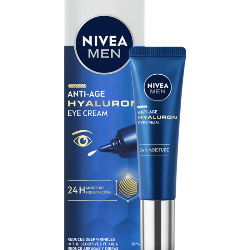 silmnymprysvoide-nivea-men-15-mItSTrCe-0.webp Nivea Men Miesten Ihonhoito Ja Puhdistus^Silmänympärysvoide 15 Ml Anti-Age Hyaluron