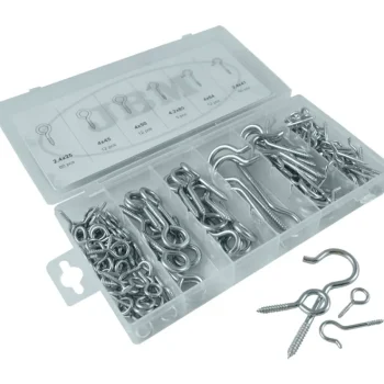 Jbm Naulat Ja Ruuvit-Silmukkaruuvilajitelma 151 Osaa