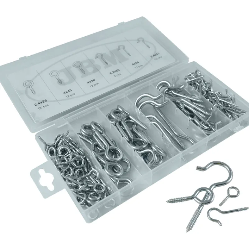 silmukkaruuvilajitelma-151-osa-uhBdMsxP-0.webp Jbm Naulat Ja Ruuvit-Silmukkaruuvilajitelma 151 Osaa