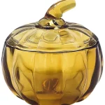 Kotikulta Maljakot Ja Koriste-esineet-Säilytysastia 10,6 Cm Kurpitsa Ruskea