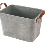 Kotikulta Sisustuskorit-Säilytyskori 38 X 26 X 25 Cm Ribe Harmaa