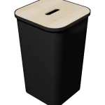 Smartstore Roskakorit Ja Lajitteluastiat^Säilytyslaatikko Collect 53 L Puukannella