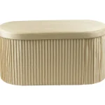 Kotikulta Pienkalusteet-Säilytyspenkki 76 X 38 X 38 Cm Lugano Beige