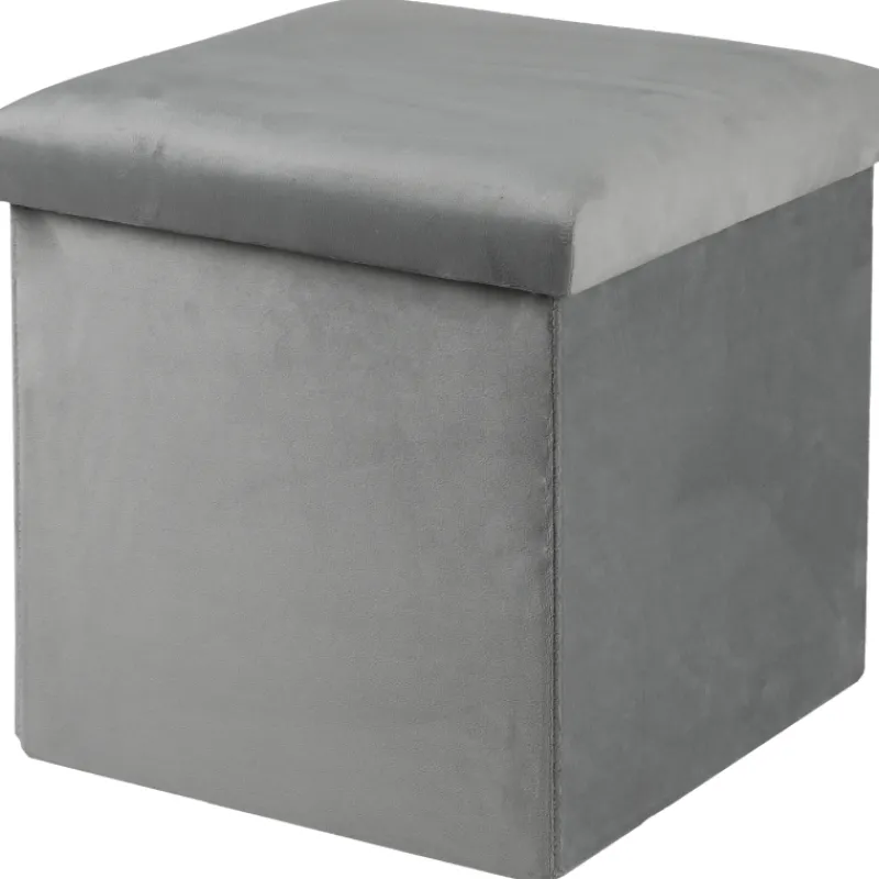 silytysrahi-kotikulta-38-x-38-DHWDyBEr-0.webp Kotikulta Pienkalusteet-Säilytysrahi 38 X 38 X 38 Cm Velvet Vaaleanharmaa