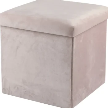 Kotikulta Pienkalusteet-Säilytysrahi 38 X 38 X 38 Cm Velvet Vaaleanpunainen