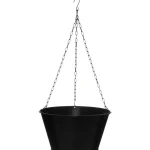 4living Ulkoruukut Ja Aluset-Sinkkiamppeli Musta