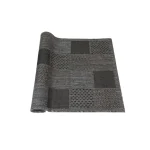 Matot-Sisalo Liisa Keskilattiamatto 140 X 200 Cm Hopea / Musta