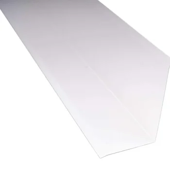 Keraplast Pihan Rakennusmateriaalit-Sivuliitäntäpelti , 75+115 Mm, 90u00b0 Valkoinen, 3 M + Täytepala